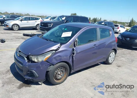 2016 Chevrolet Spark Ls Cvt z USA, uszkodzony, nr VIN KL8CB6SA9GC634683